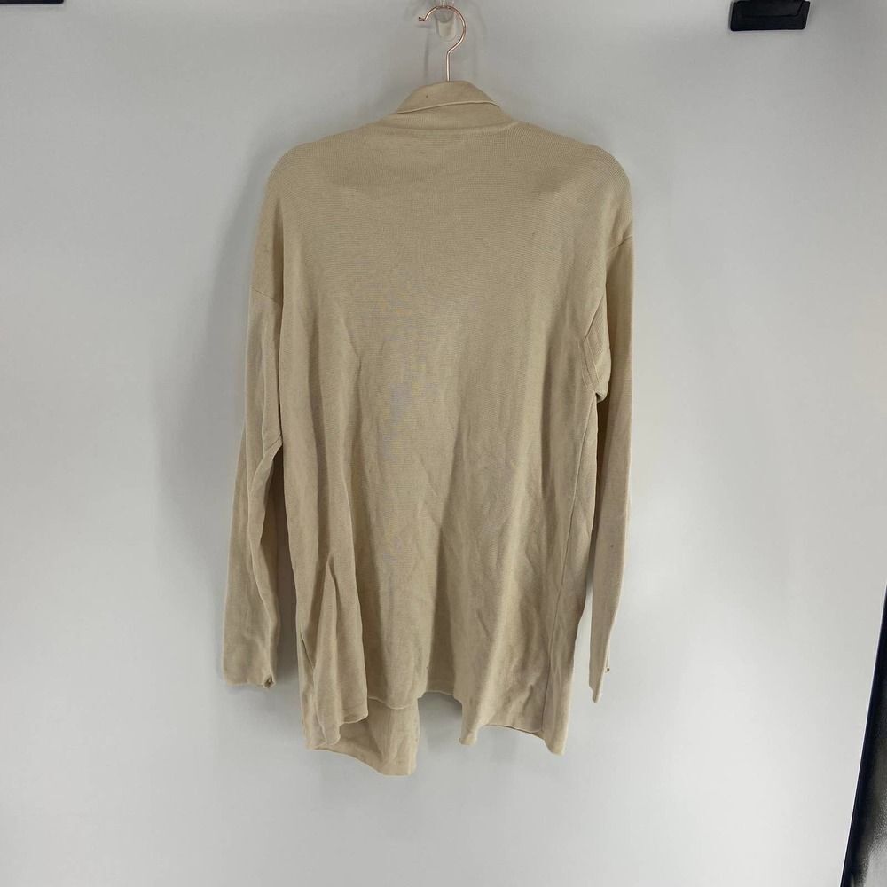 Peruvian Connection Yellow Open Front Cardigan Pi… - image 3